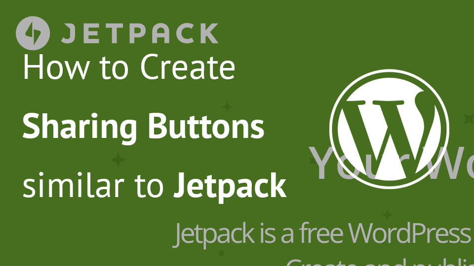 Image for Sharing Buttons similar to Jetpack